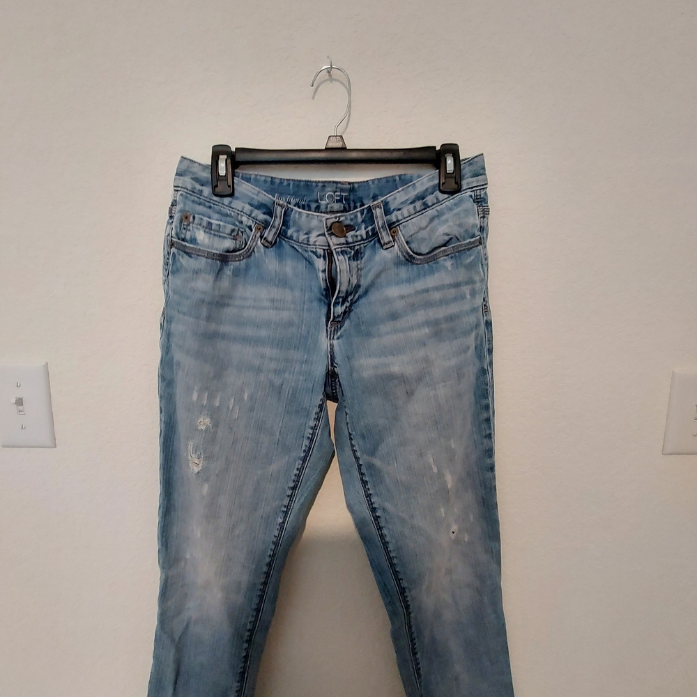 LOFT Light Blue Boyfriend Jeans